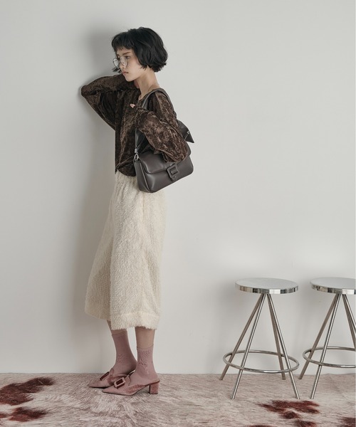square shoulder yonfa ヨンファ　スクエア　ショルダー THE Yon ショルダーバッグ バッグ フラップスクエアショルダーバッグ