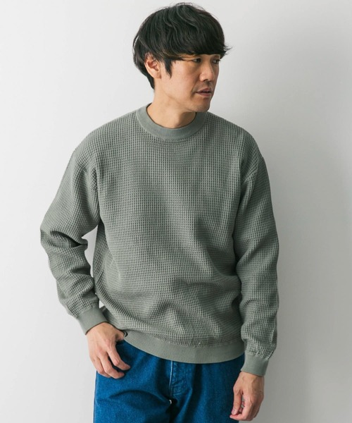 セール】ドライタッチワッフルニット（ニット/セーター）｜URBAN