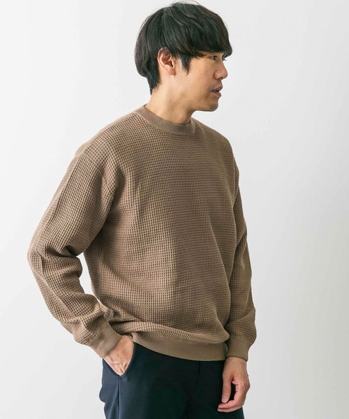 セール】ドライタッチワッフルニット（ニット/セーター）｜URBAN