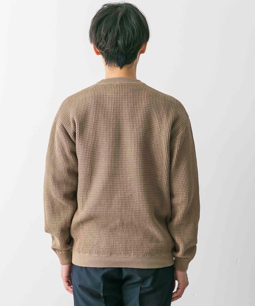 美品♪アーバンリサーチドアーズ ワッフルニット＆45R カットソー 2点おまとめ セール】ドライタッチワッフルニット（ニット/セーター）｜URBAN