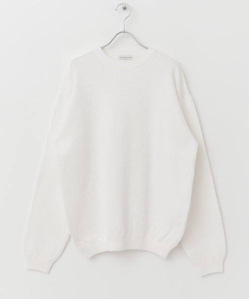 美品♪アーバンリサーチドアーズ ワッフルニット＆45R カットソー 2点おまとめ 美品♪アーバンリサーチドアーズ ワッフルニット＆45R カットソー 2点