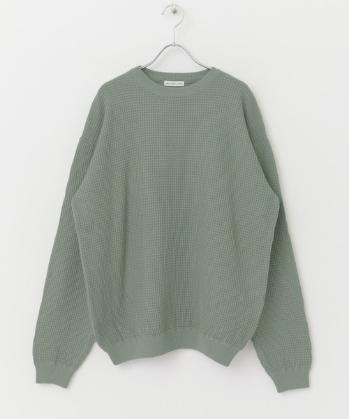 美品♪アーバンリサーチドアーズ ワッフルニット＆45R カットソー 2点おまとめ セール】ドライタッチワッフルニット（ニット/セーター）｜URBAN