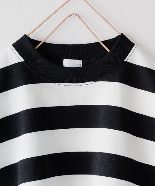 LOWRYS FARM（ローリーズファーム）の「ＵＳＡフトボーダーTシャツＳＳ＊　104008（Tシャツ/カットソー・キッズ・ブラウン/パープル/チャコールグレー/ブラック・110cm/120cm/130cm/140cm/150cm）」の15枚目の写真