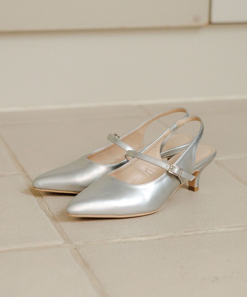 Andemiu（アンデミュウ）の「スリングバックサンダル109270（サンダル・レディース・ブラック/シルバー/その他・MEDIUM/LARGE）」の3枚目の写真