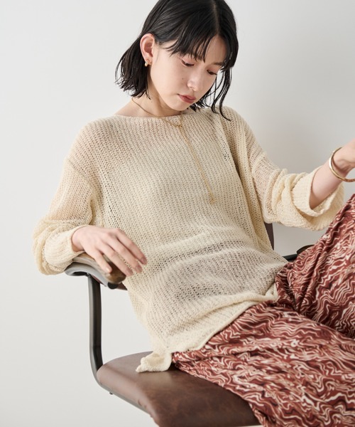 Katie ルーズニット Katie ルーズニット Aunt Marie's ニット セーター 「新色追加
