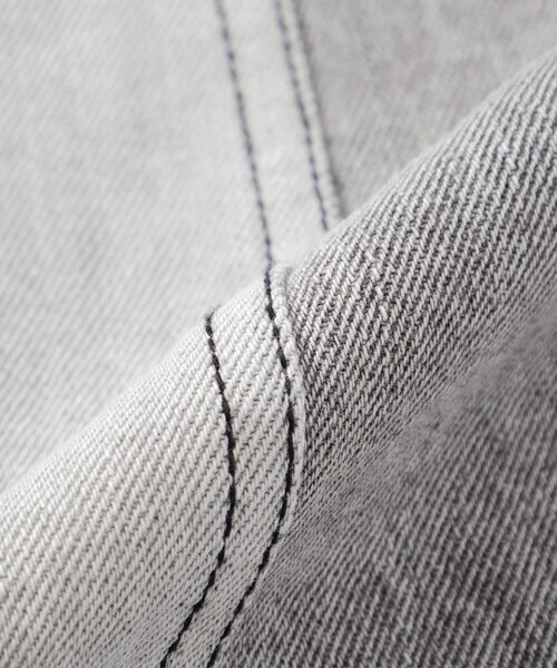 LOVELESS（ラブレス）の「パッチワークデニムスカート（デニムスカート・レディース・ライトグレー/ブルー系その他3・36/34）」の12枚目の写真