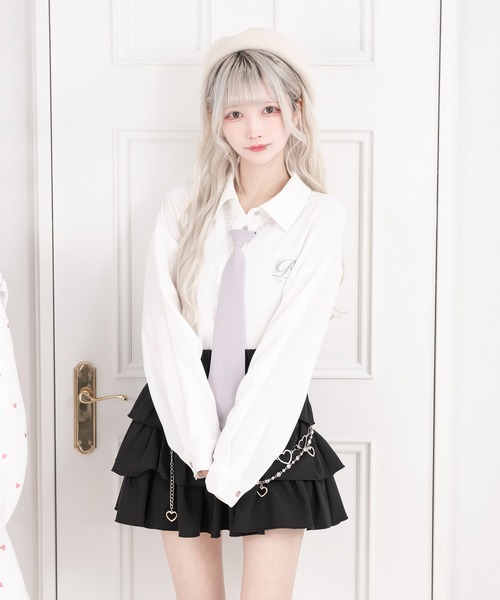 Pal elfy（パルエルフィー）の「チェーンネクタイシャツ（シャツ