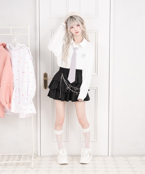 Pal elfy（パルエルフィー）の「チェーンネクタイシャツ（シャツ