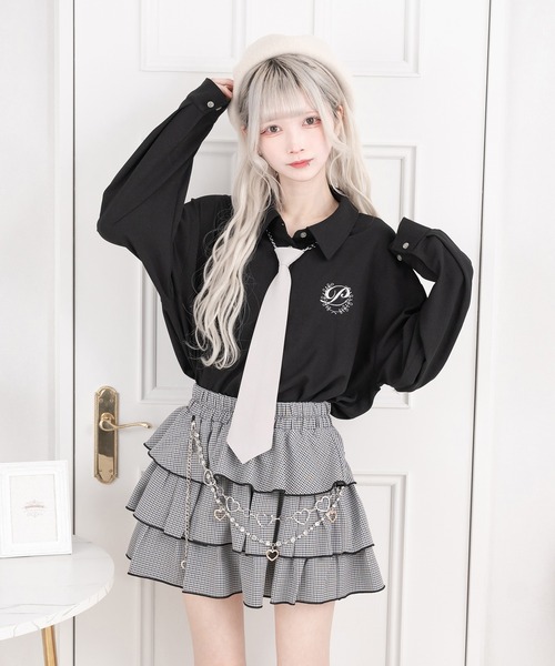 Pal elfy（パルエルフィー）の「チェーンネクタイシャツ（シャツ