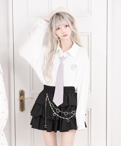 Pal elfy（パルエルフィー）の「チェーンネクタイシャツ（シャツ