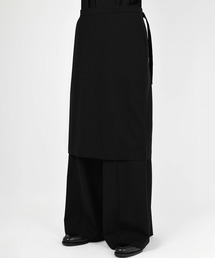 ラッドミュージシャン スカート パンツ レイヤード 巻きエプロン LAD MUSICIAN（ラッドミュージシャン）の「APRON（その他パンツ