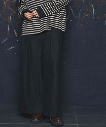 《UNISEX》【LIMITED EDITION】Dress-Over Two-Tuck Buggy Pants/ドレスオーバーツータックバギーパンツ【MAISON SPECIAL/メゾンスペシャル】■セットアップ対応■