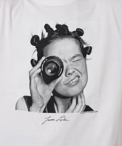美品。Bjork By Jann Lipka 【ビョーク フォトTシャツ】XL セール】《追加》【JANN LIPKA】Bjork / ビョーク By Jann Lipka