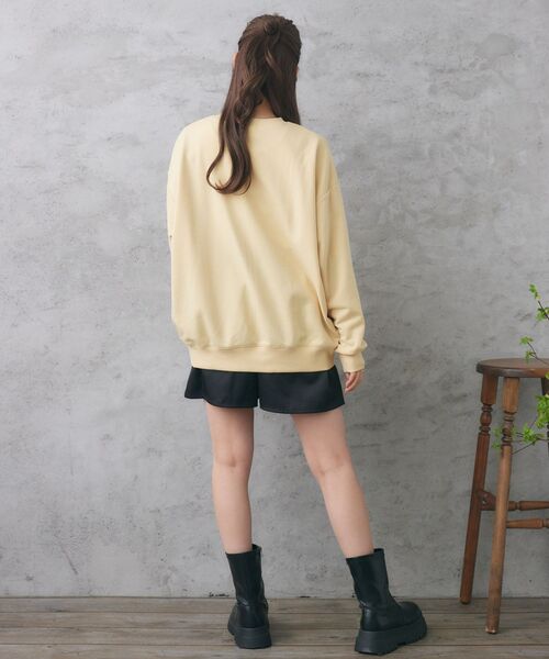 RETRO GIRL（レトロガール）の「花刺繍トレーナー（スウェット・レディース・ブラック/イエロー/ホワイト系その他・FREE）」の15枚目の写真