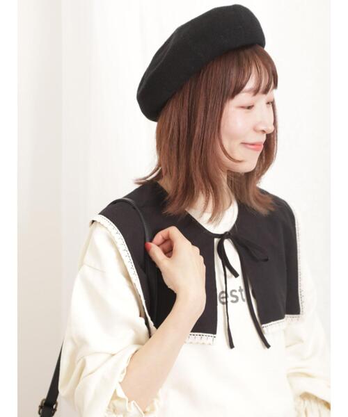 Samansa Mos2（サマンサ モスモス）の「ピグメントロゴプリントスウェット（Tシャツ/カットソー・レディース・ピンク/キナリ/チャコールグレー・F）」の6枚目の写真