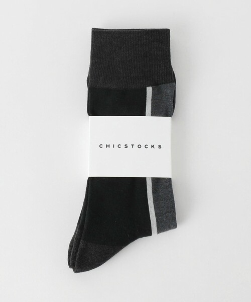 CHICSTOCKS（シックストックス）の「＜CHICSTOCKS＞センターライン ソックス（ソックス/靴下・メンズ・ベージュ/ネイビー/ブラック/オフホワイト/ライトブルー/ワインレッド/ダークブラウン・FREE）」の10枚目の写真