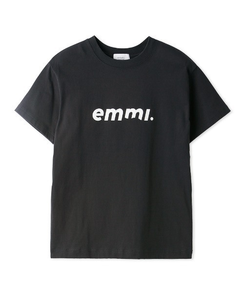 emmi(エミ)の「eco emmiロゴUVカットTシャツ(Tシャツ/カットソー・レディース・ベージュ/ホワイト/チャコールグレー/ブルー・FREE)」の19枚目の写真