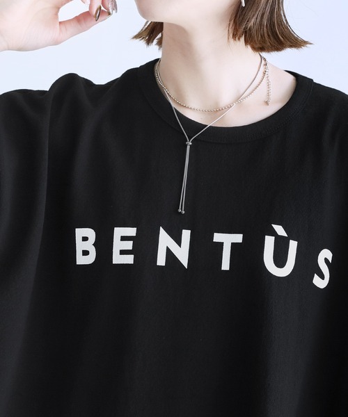 reca(レカ)の「ビッグシルエットロゴプリントTシャツ(Tシャツ/カットソー・レディース・グレー/ブラック/ホワイト/ネイビー/ブルー・FREE)」の21枚目の写真