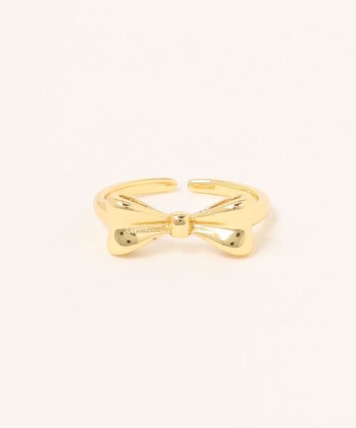 styiro(スタイロ)の「ニッケルフリー メタルリボンリング 金属アレルギー対応(リング・レディース・ゴールド/シルバー/ゴールド系2/シルバー系2・FREE)」の8枚目の写真