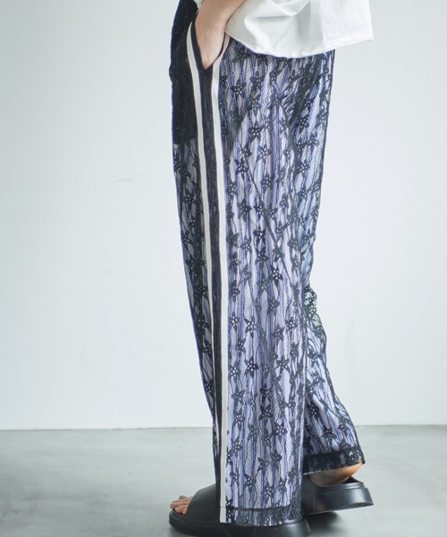 CREOLME)レイヤードレースパンツ CREOLME（クレオルム）の「(CREOLME)レイヤードレースパンツ