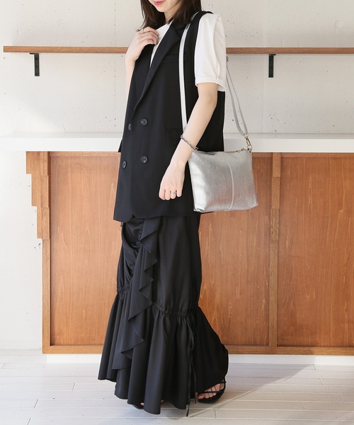 AULENTTI(オウレンティ)の「【AULENTTI】2WAYメタリックレザートートバッグ ショルダーバッグ FB-5788-DL(トートバッグ・レディース・ゴールド/シルバー・FREE)」の20枚目の写真