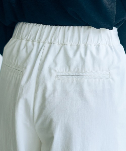 slattgir（スラットジール）の「高身長　タックワイドパンツ　丈長め・トールサイズ　Essenave（その他パンツ・レディース・オフホワイト/ブラック・LL/3L/M/L/4L/5L）」の21枚目の写真