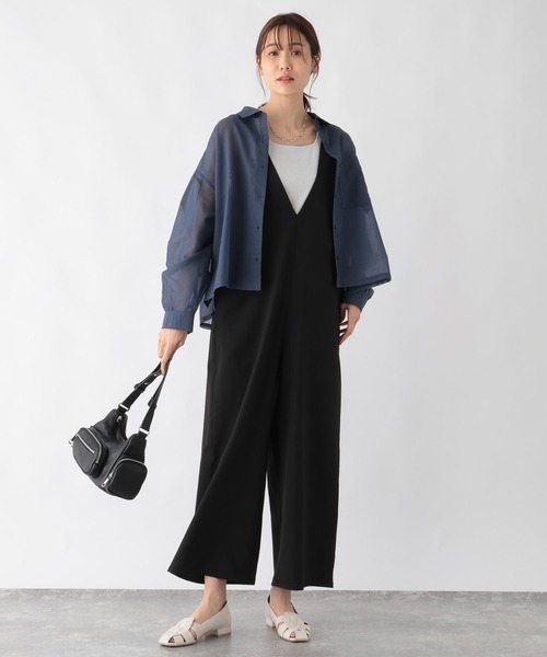 GLOBAL WORK（グローバルワーク）の「お手入れらくらくDRYサロペ 