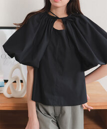 KOBE LETTUCE | 前後2wayケープスリーブ風トップス(シャツ/ブラウス)