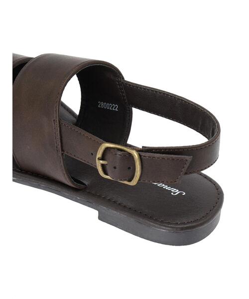 Samansa Mos2（サマンサ モスモス）の「【S/XLサイズ WEB限定】ダブルベルトサンダル（サンダル・レディース・ブラック/ブラウン・S/M/L/XL）」の13枚目の写真