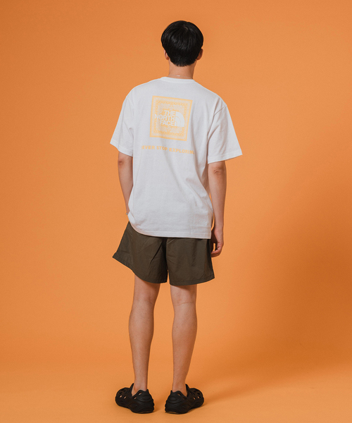 THE NORTH FACE(ザノースフェイス)の「THE NORTH FACE S/S Bandana Square Logo Tee NT32446(Tシャツ/カットソー・メンズ・ホワイト/ライトグレー/ブラック/コバルトブルー・MEDIUM/LARGE/X-LARGE)」の15枚目の写真