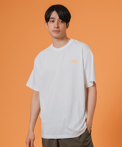 THE NORTH FACE(ザノースフェイス)の「THE NORTH FACE S/S Bandana Square Logo Tee NT32446(Tシャツ/カットソー・メンズ・ホワイト/ライトグレー/ブラック/コバルトブルー・MEDIUM/LARGE/X-LARGE)」の16枚目の写真