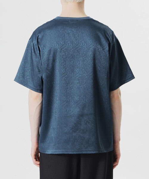LOVELESS(ラブレス)の「サテンジャカードTシャツ(Tシャツ/カットソー・メンズ・ライトブルー/ブラック/オフホワイト/ピンク系その他3・L/M)」の12枚目の写真
