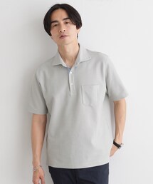 新品■タケオキクチ/キレイ目シンプルポロシャツ/灰/【L】 新品□タケオキクチ&frasl;キレイ目シンプルポロシャツ&frasl;灰&frasl;XL
