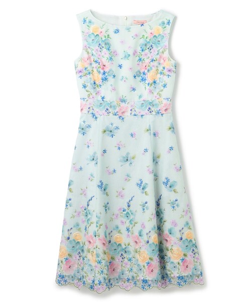 新品トッカSINGING FLOWERS シンギング フラワーズドレスワンピース