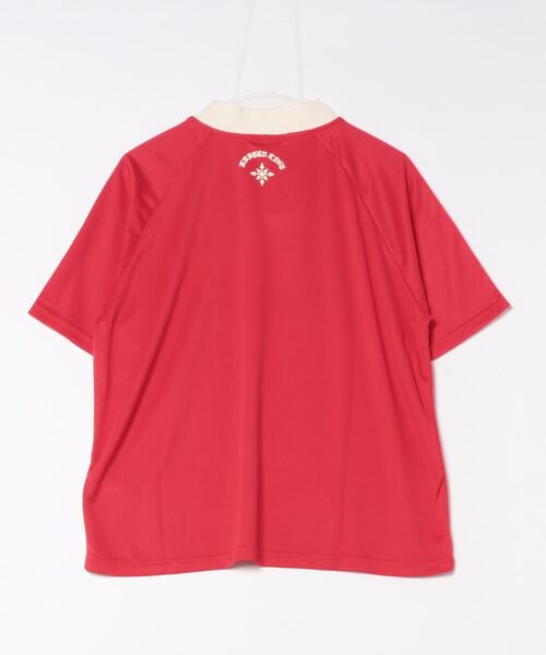 NOWLE（ノウル）の「【NOWLE】サッカーユニフォームデザイン フットボール Tシャツ ゲームシャツ（Tシャツ/カットソー・メンズ・ブラック/ブラック×レッド/グレー/ピンク/レッド/ネイビー・MEDIUM/LARGE/X-LARGE）」の22枚目の写真