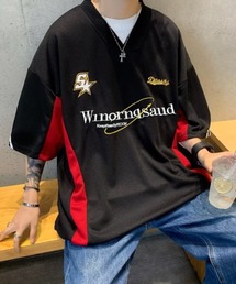 【NOWLE】サッカーユニフォームデザイン フットボール Tシャツ ゲームシャツ