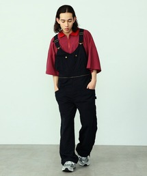 Lee | Lee/リー【UNISEX】【難燃デニム 撥水カラー】アウトドア エプロンオーバーオール(サロペット/オーバーオール)