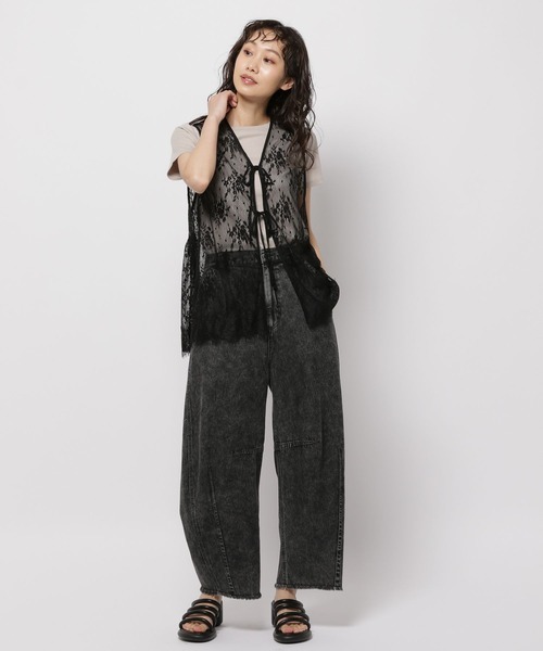 niko and（ニコアンド）の「2WAYレースベスト（ベスト）」 - WEAR