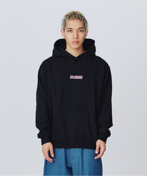 XLARGE（エクストララージ）の「CHENILLE SLANTED OG HOODED