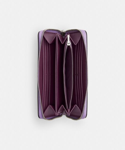 【COACH】アコーディオン ジップ ウォレット タイ ダイ プリント COACH（コーチ）の「【日本限定】アコーディオン ジップ