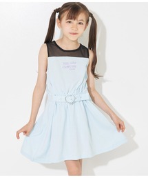 ANAP kids | シースルーノースリーブハートベルトワンピース(ワンピース)
