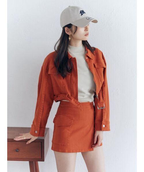 NEW ERA（ニューエラ）の「MURUA×NEW ERA LOGO CAP（キャップ・レディース・ベージュ/ネイビー/グレー・FREE）」の8枚目の写真