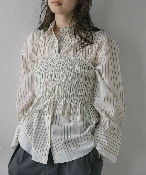 model：H164 着用サイズ：FREE