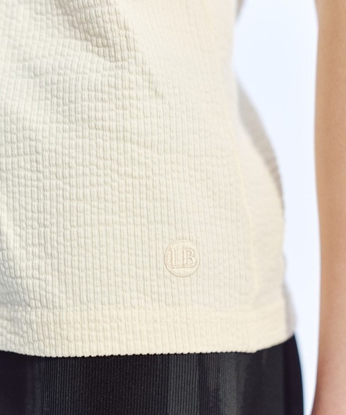 LOWBI（ロウビ）の「LOWBI／Ｖネックカーディガン（カーディガン/ボレロ・レディース・ブラック/クリーム・FREE）」の18枚目の写真