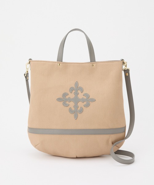 russet（ラシット）の「【キャンバス】2wayトートバッグ（CE-1348