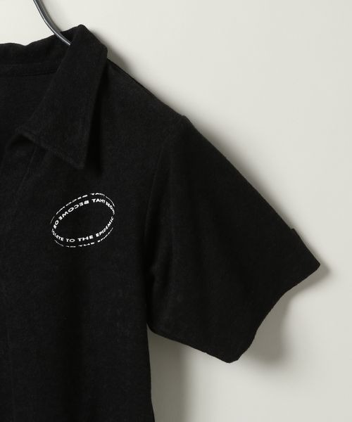 JEANASIS（ジーナシス）の「【ZOZO限定】パイルスキッパーポロSS/139170（ポロシャツ・レディース・ブラック/ピンク・FREE）」の4枚目の写真