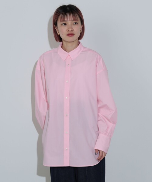 BEAMS HEART（ビームスハート）の「【2点セット】ビスチェ× レギュラーカラー シャツ（セットアイテム）（シャツ/ブラウス・レディース・ブルー/ピンク・FREE）」の13枚目の写真