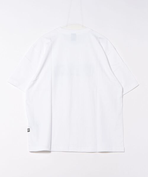 G-STAR（ジースター）の「Gradient Old Skool Logo T-Shirt/グラフィックプリントクラシックロゴTシャツ（Tシャツ/カットソー・メンズ・ダークブラック/ホワイト・SMALL/LARGE/X-LARGE/MEDIUM）」の15枚目の写真