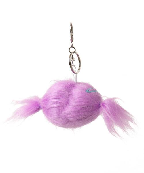 WEGO(ウィゴー)の「WEGO/キャンディモンスターぬいぐるみキーホルダー(キーホルダー・レディース・パープル/ブルー/ピンク・FREE)」の5枚目の写真