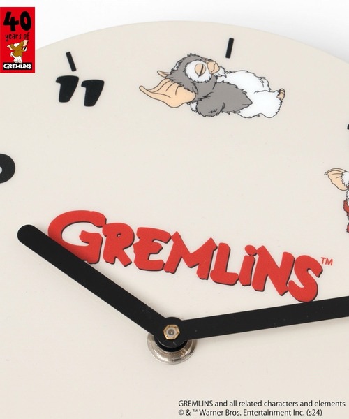 BAYFLOW（ベイフロー）の「[文字盤が見やすい]【GREMLINS】振り子時計（掛け時計・レディース・ライトグレー・0）」の4枚目の写真